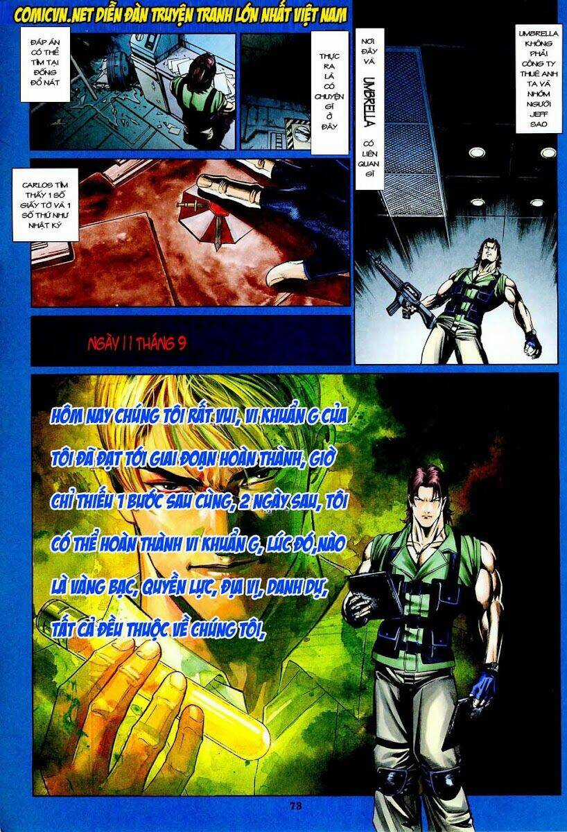 Resident Evil 3 Chapter 3 trang 26