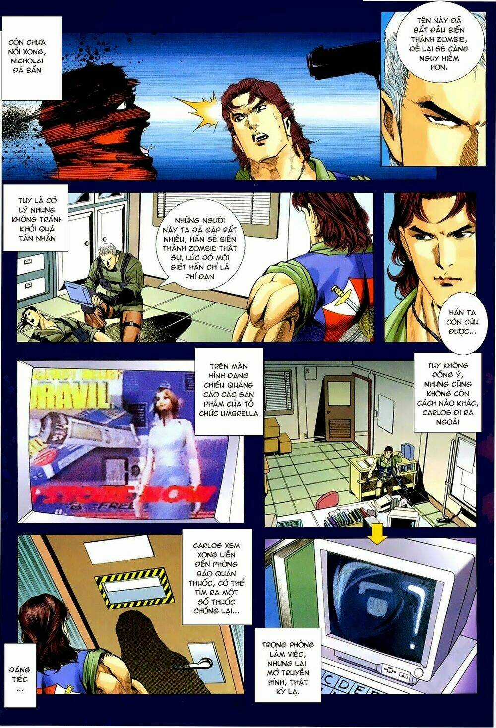 Resident Evil 3 Chapter 7 trang 21