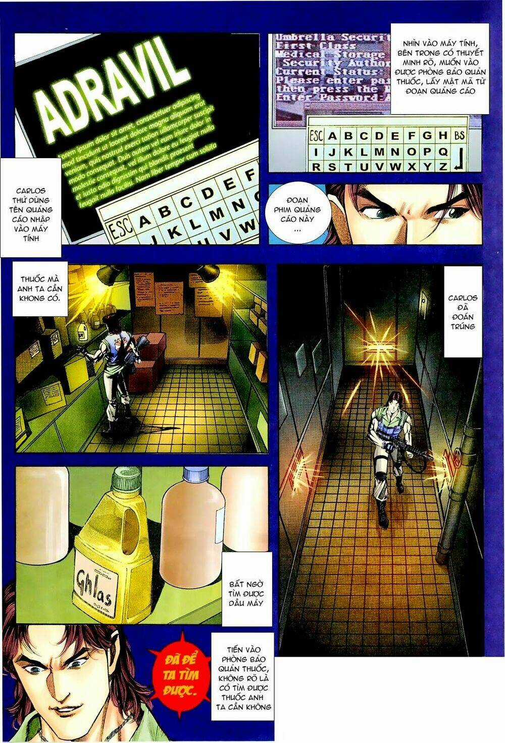 Resident Evil 3 Chapter 7 trang 22