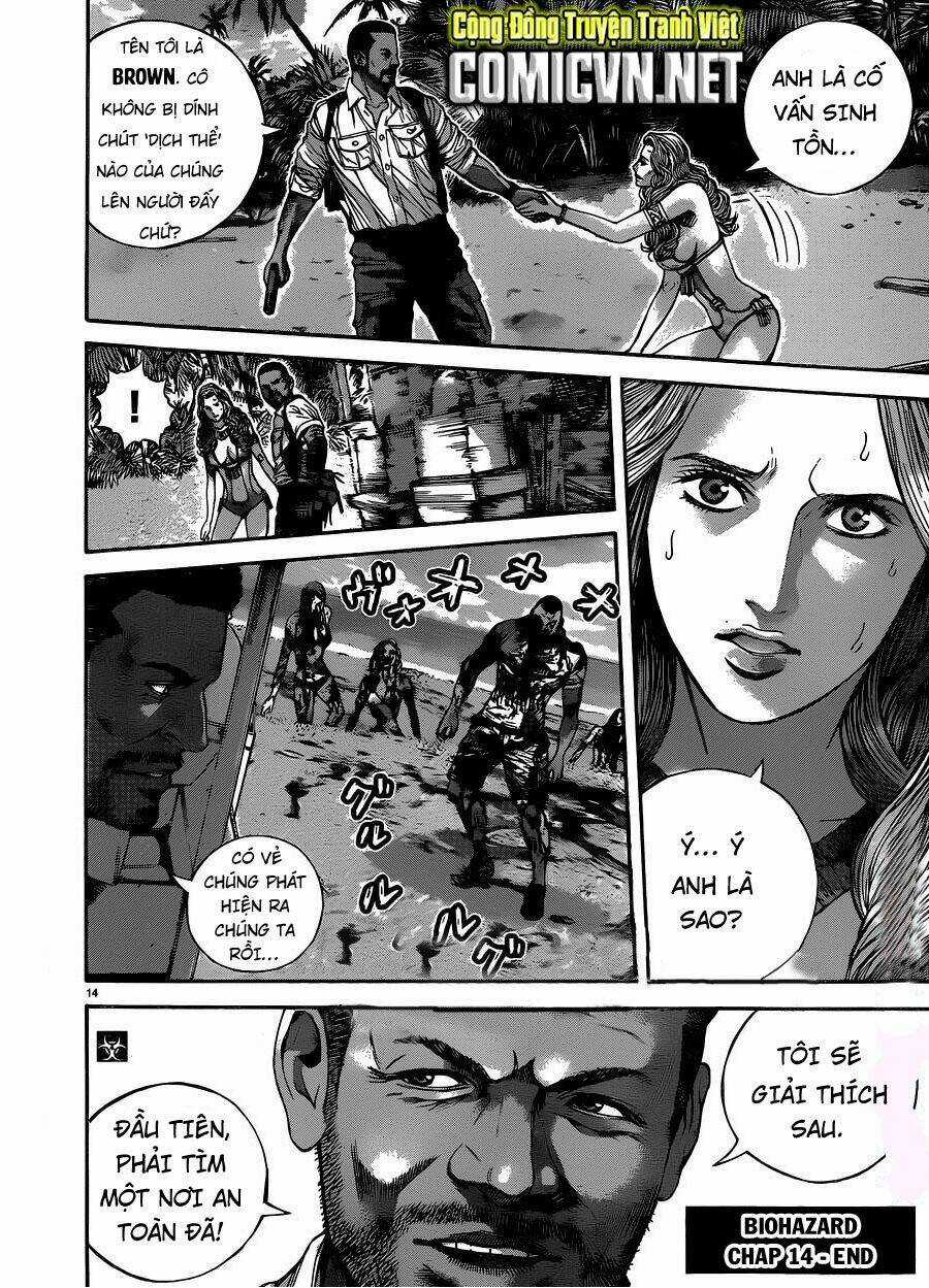 Resident Evil Biohazard Heavenly Island Chapter 14 trang 13