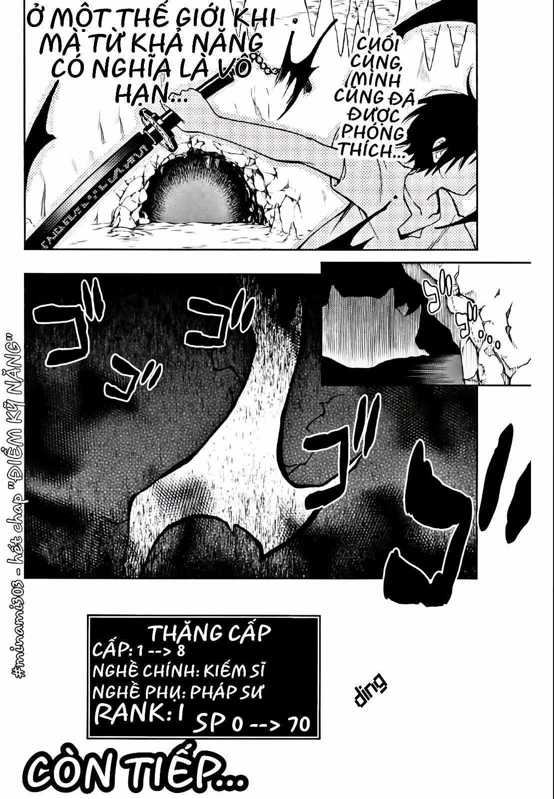 Rettou Hito no Maken Tsukai: Sukiruboudo wo Kushi Shite Saikyou ni Itaru Chapter 2 trang 13