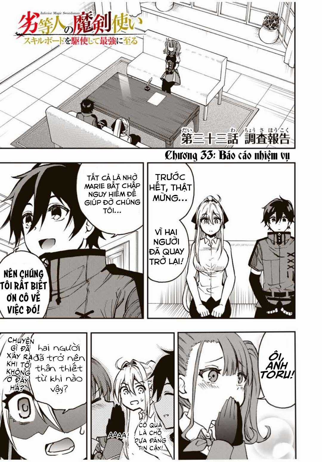 Rettou Hito no Maken Tsukai: Sukiruboudo wo Kushi Shite Saikyou ni Itaru Chapter 33 trang 0