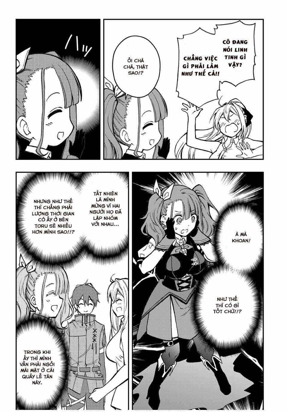 Rettou Hito no Maken Tsukai: Sukiruboudo wo Kushi Shite Saikyou ni Itaru Chapter 39 trang 10