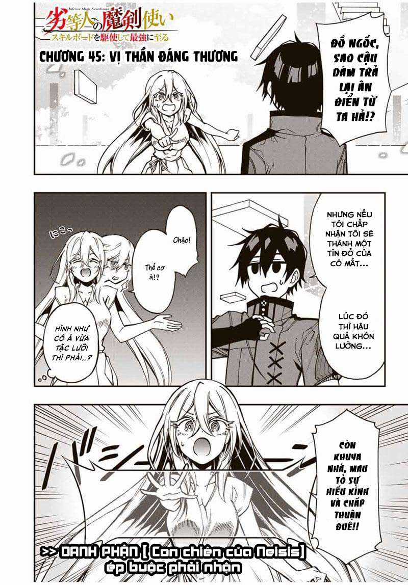 Rettou Hito no Maken Tsukai: Sukiruboudo wo Kushi Shite Saikyou ni Itaru Chapter 45 trang 0