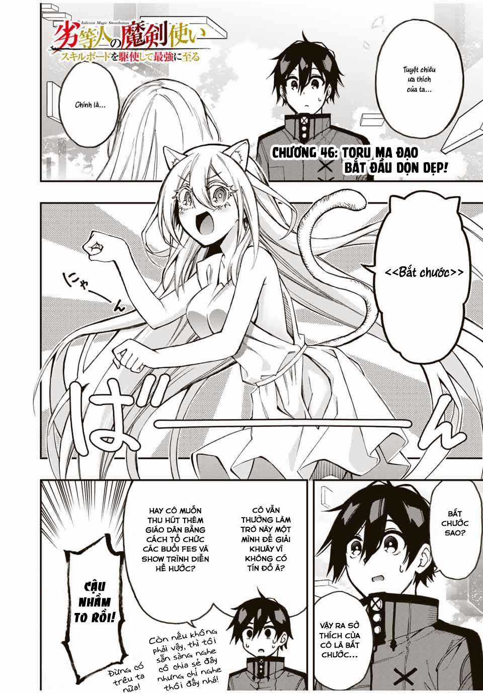 Rettou Hito no Maken Tsukai: Sukiruboudo wo Kushi Shite Saikyou ni Itaru Chapter 46 trang 0