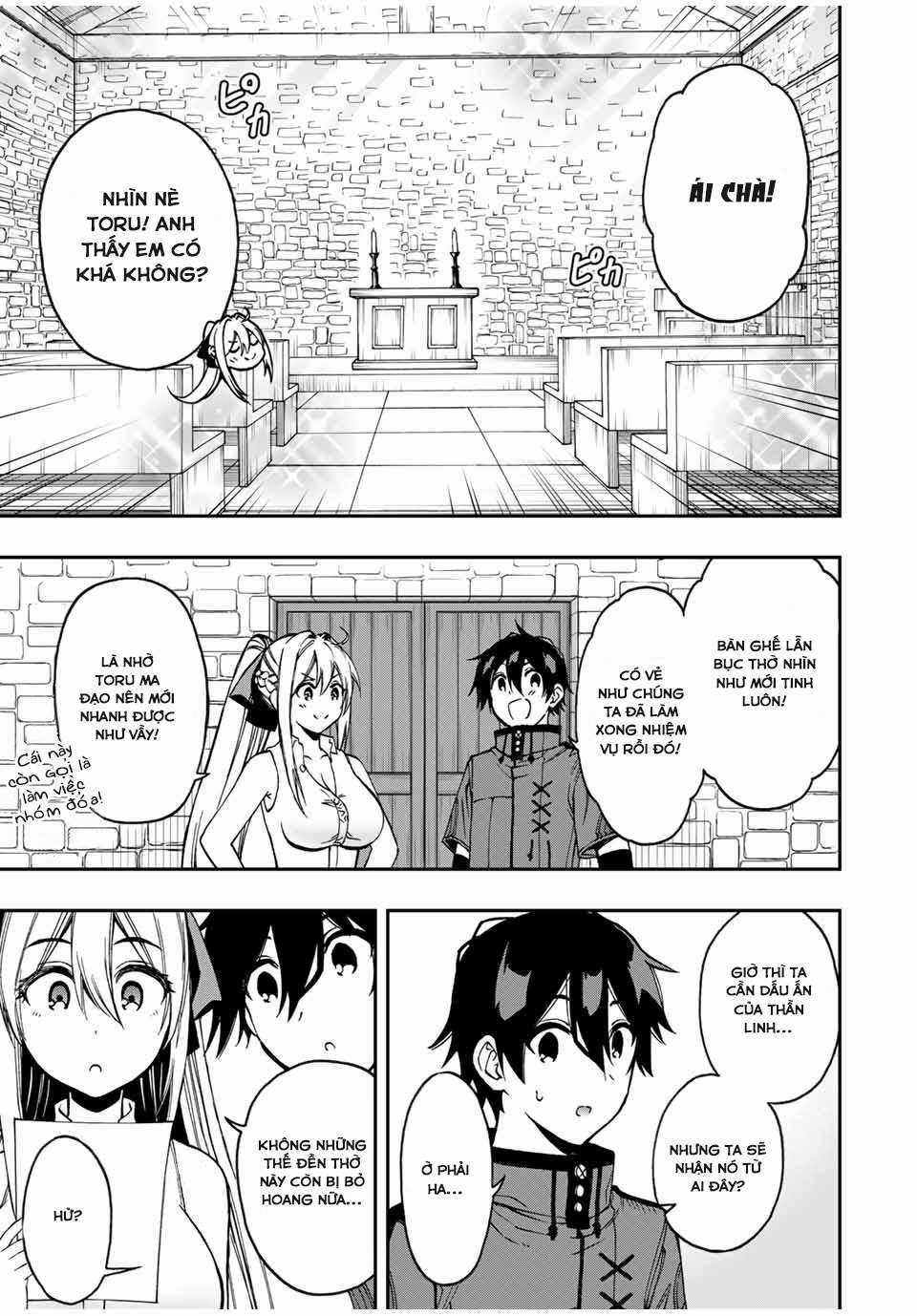 Rettou Hito no Maken Tsukai: Sukiruboudo wo Kushi Shite Saikyou ni Itaru Chapter 48 trang 3