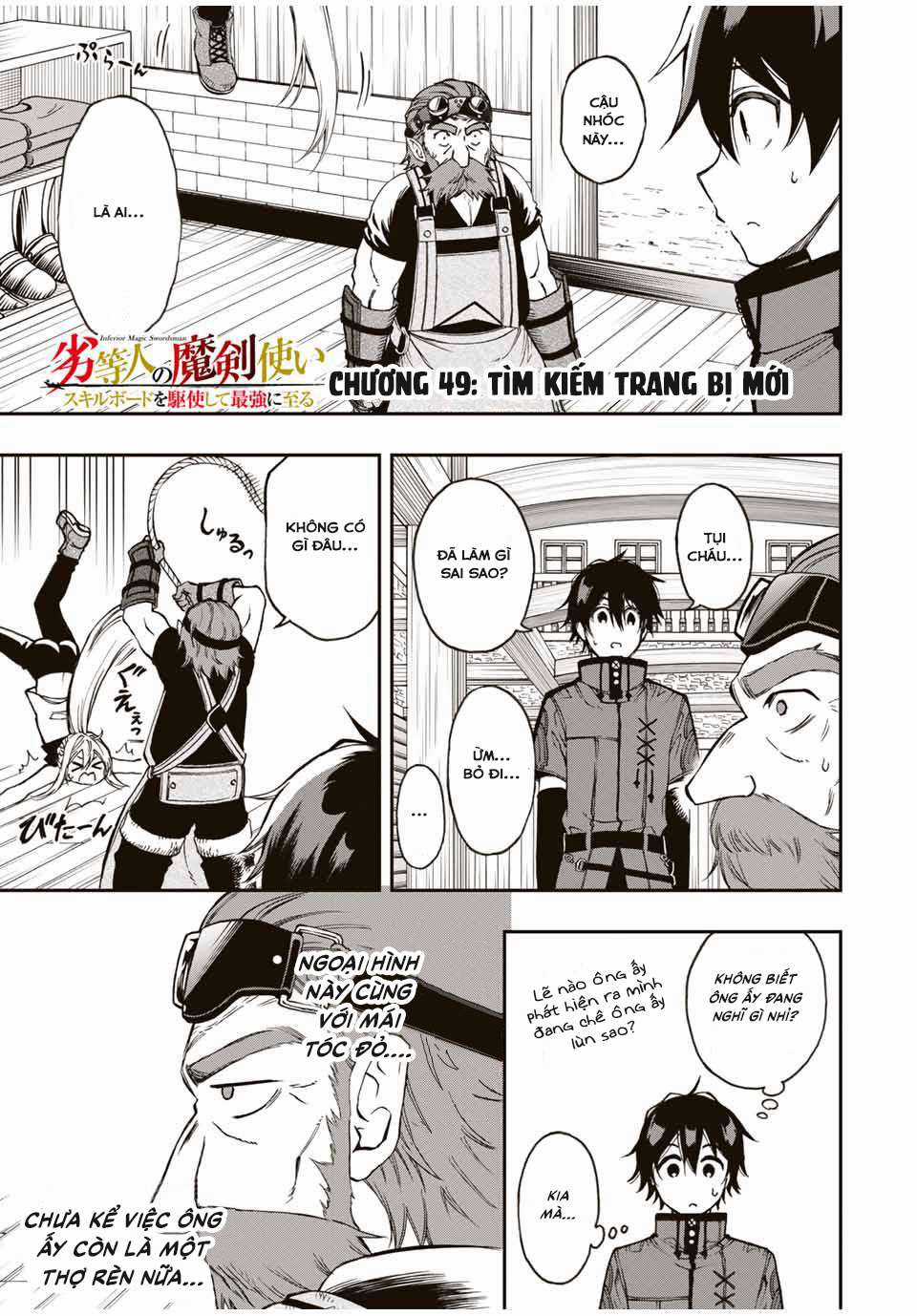 Rettou Hito no Maken Tsukai: Sukiruboudo wo Kushi Shite Saikyou ni Itaru Chapter 49 trang 0