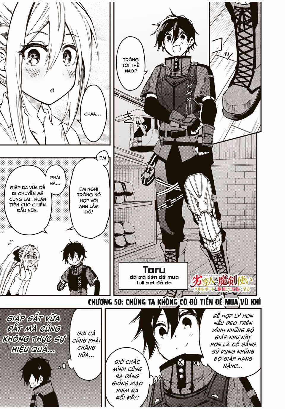 Rettou Hito no Maken Tsukai: Sukiruboudo wo Kushi Shite Saikyou ni Itaru Chapter 50 trang 0