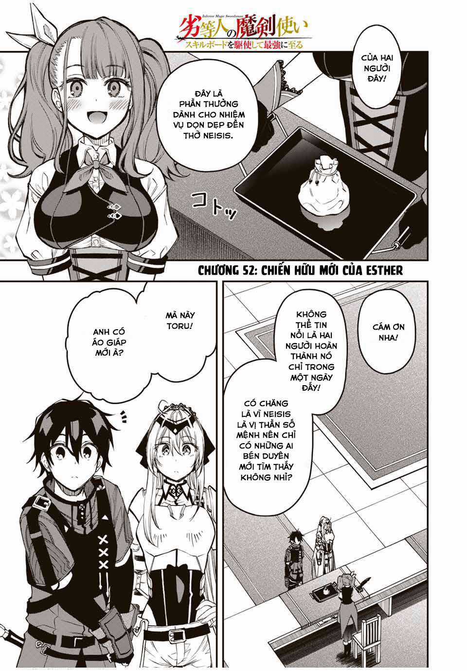 Rettou Hito no Maken Tsukai: Sukiruboudo wo Kushi Shite Saikyou ni Itaru Chapter 52 trang 0