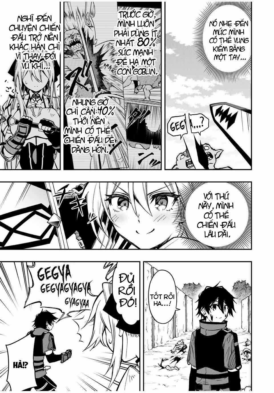 Rettou Hito no Maken Tsukai: Sukiruboudo wo Kushi Shite Saikyou ni Itaru Chapter 53 trang 13