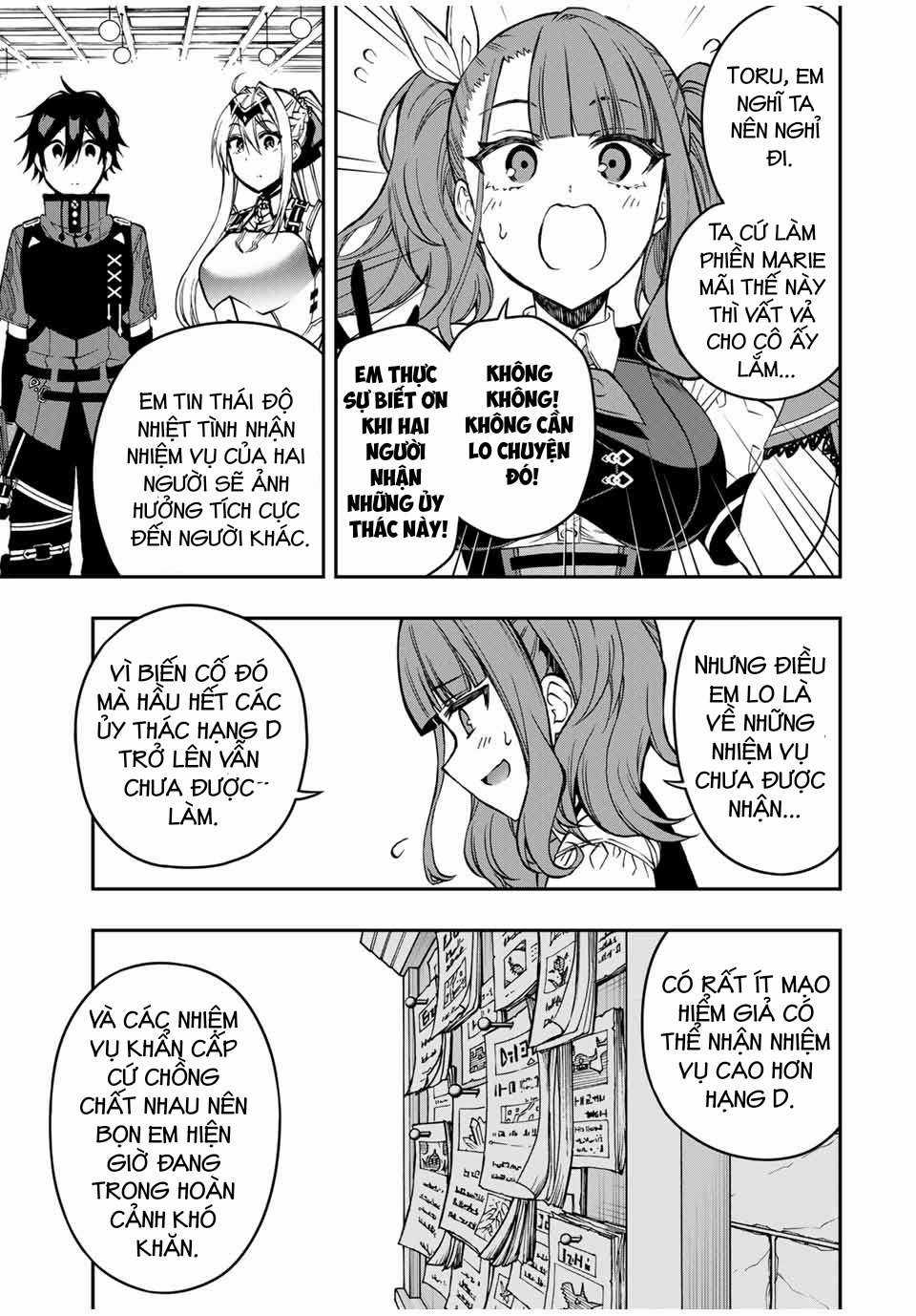 Rettou Hito no Maken Tsukai: Sukiruboudo wo Kushi Shite Saikyou ni Itaru Chapter 56 trang 10