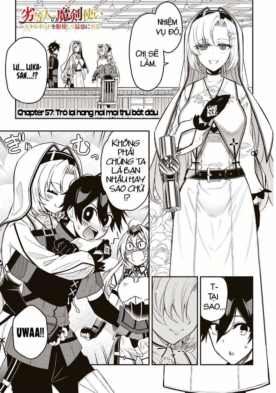 Rettou Hito no Maken Tsukai: Sukiruboudo wo Kushi Shite Saikyou ni Itaru Chapter 57 trang 1