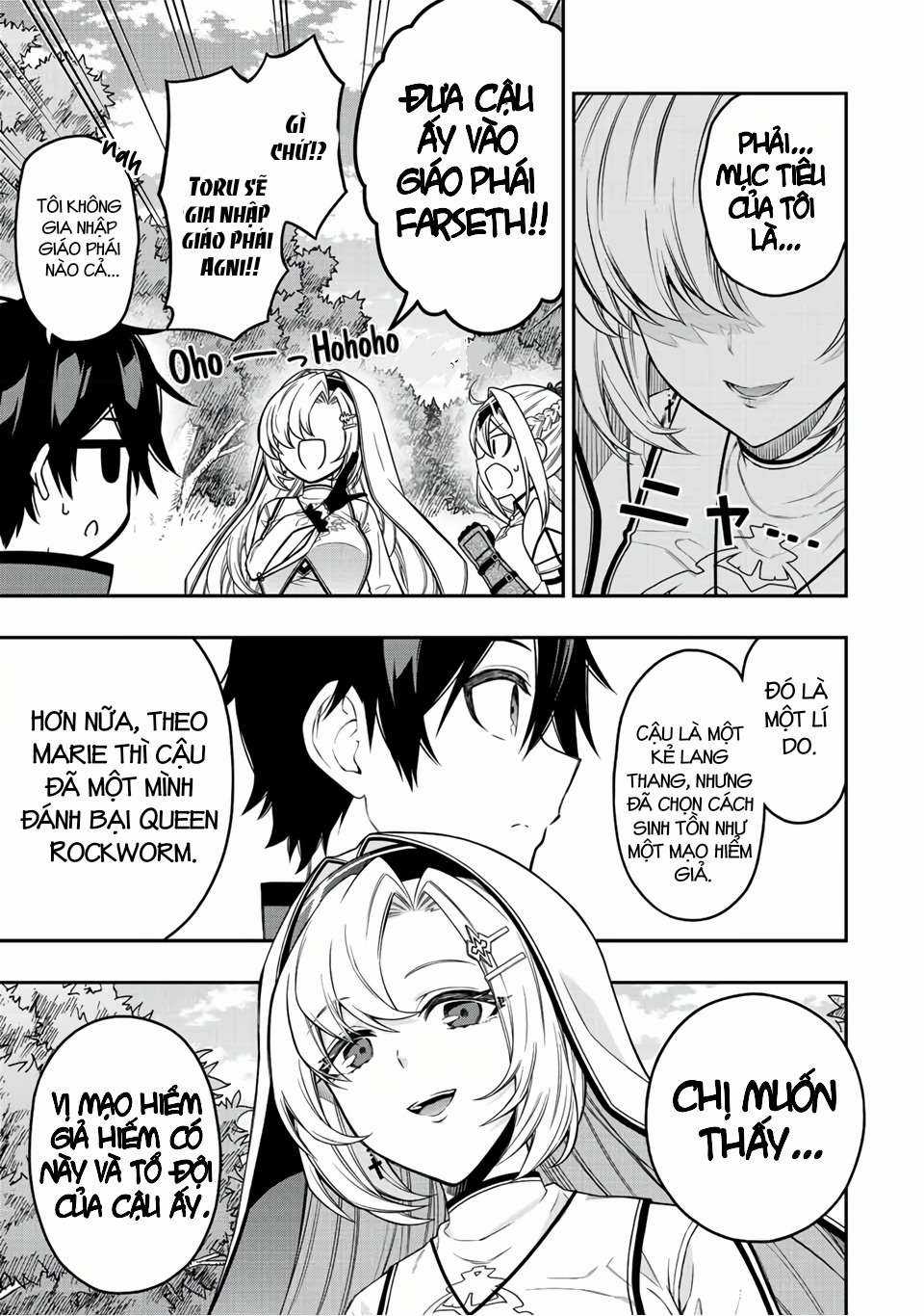 Rettou Hito no Maken Tsukai: Sukiruboudo wo Kushi Shite Saikyou ni Itaru Chapter 57 trang 9