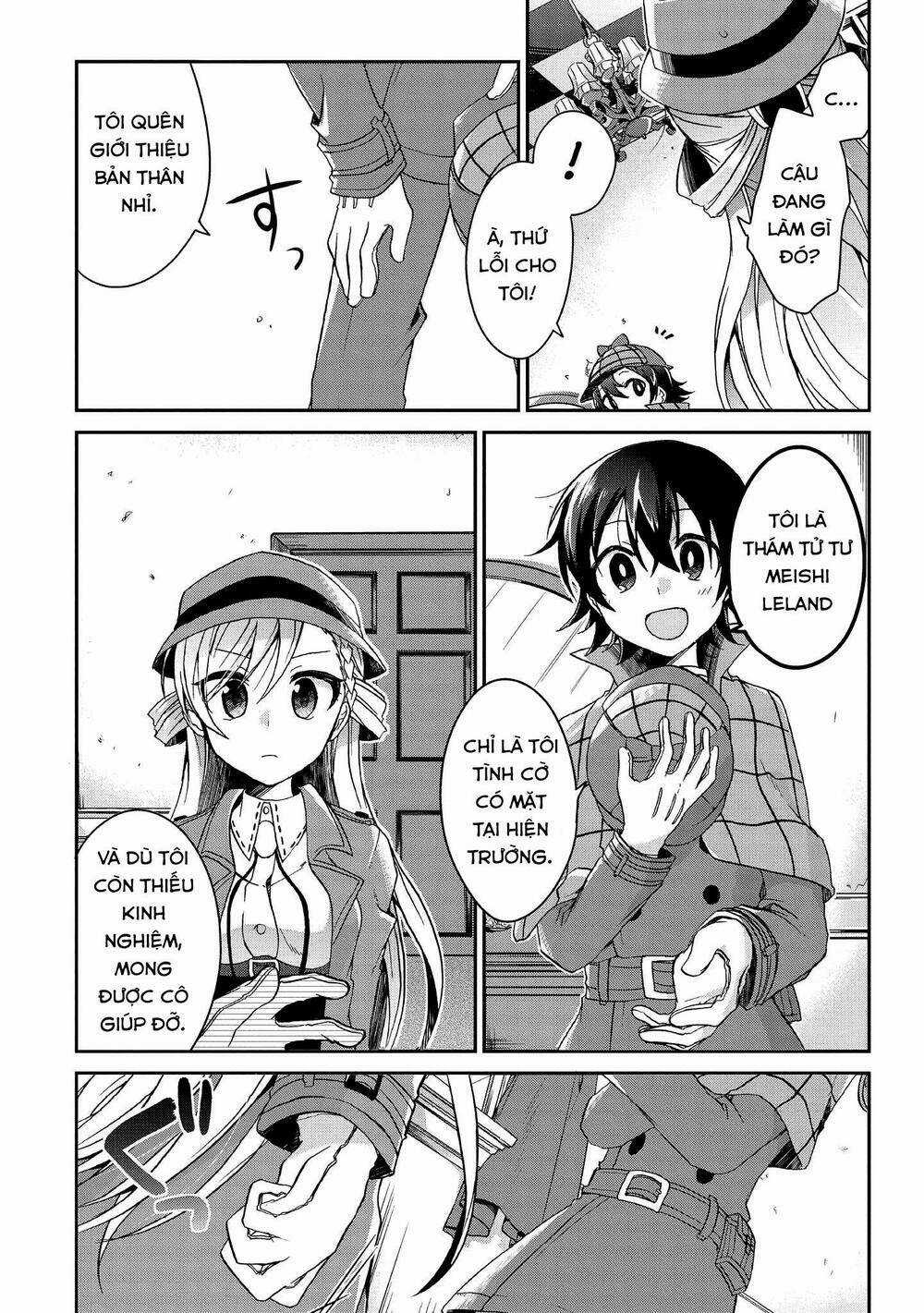 Rinna Keibu Wa Kokyuu Ga Dekinai Chapter 1 trang 10