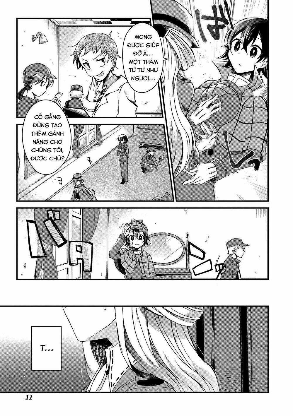 Rinna Keibu Wa Kokyuu Ga Dekinai Chapter 1 trang 11