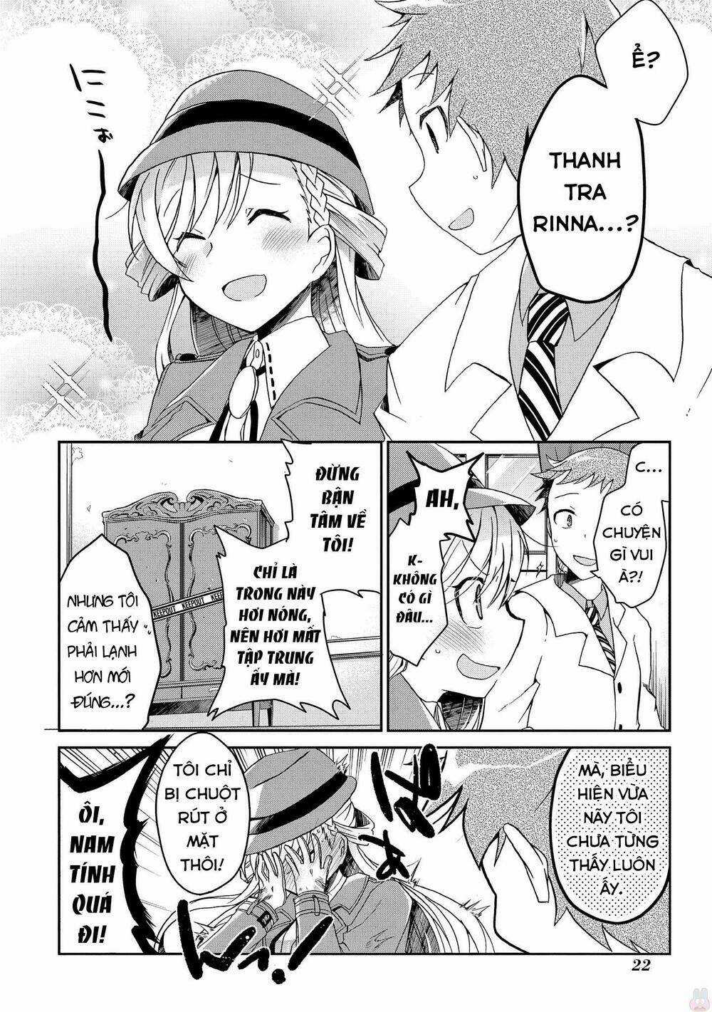 Rinna Keibu Wa Kokyuu Ga Dekinai Chapter 1 trang 22