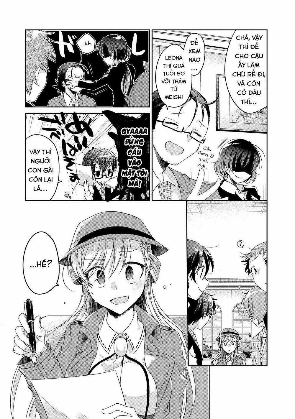 Rinna Keibu Wa Kokyuu Ga Dekinai Chapter 10 trang 10