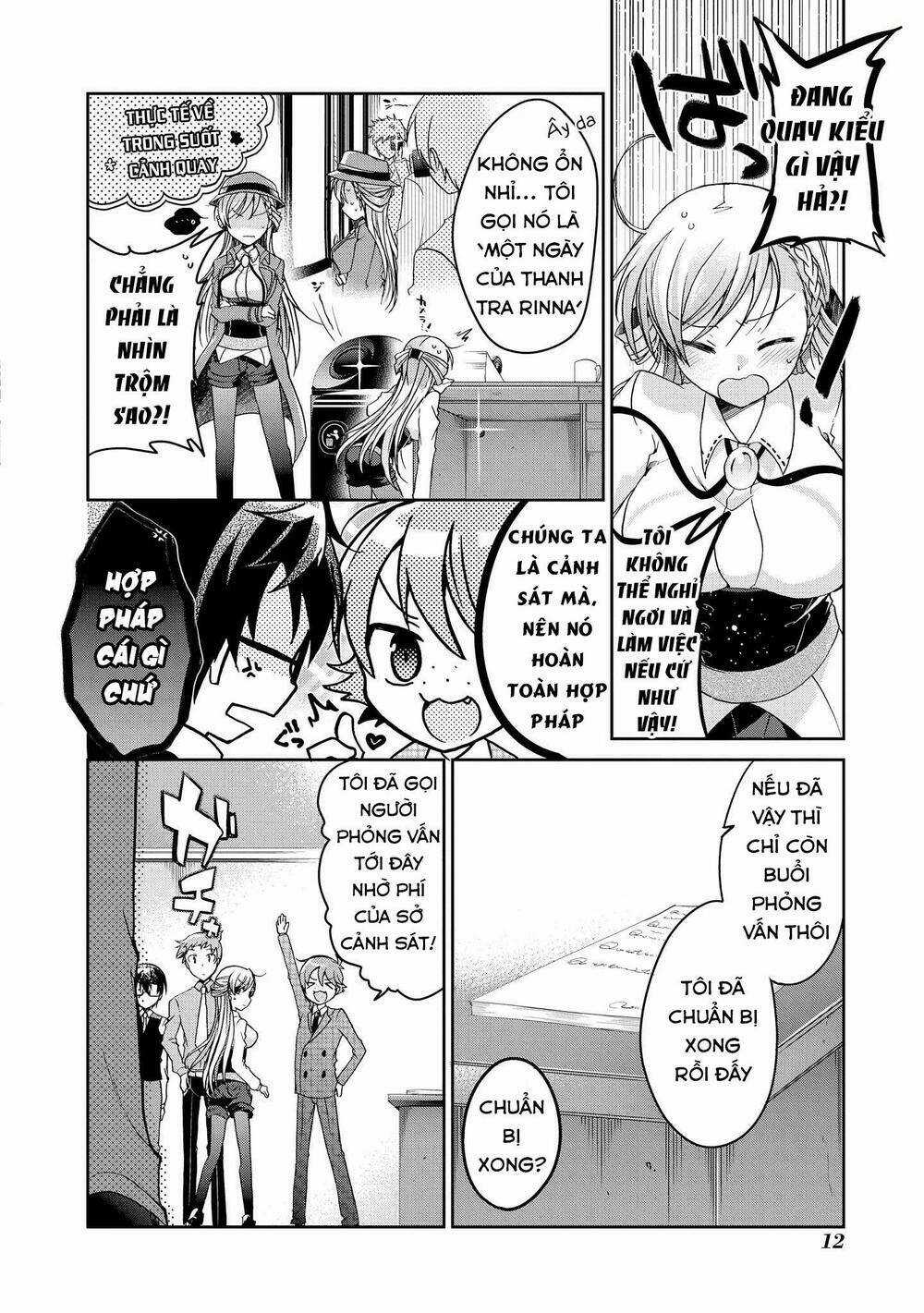 Rinna Keibu Wa Kokyuu Ga Dekinai Chapter 11 trang 13