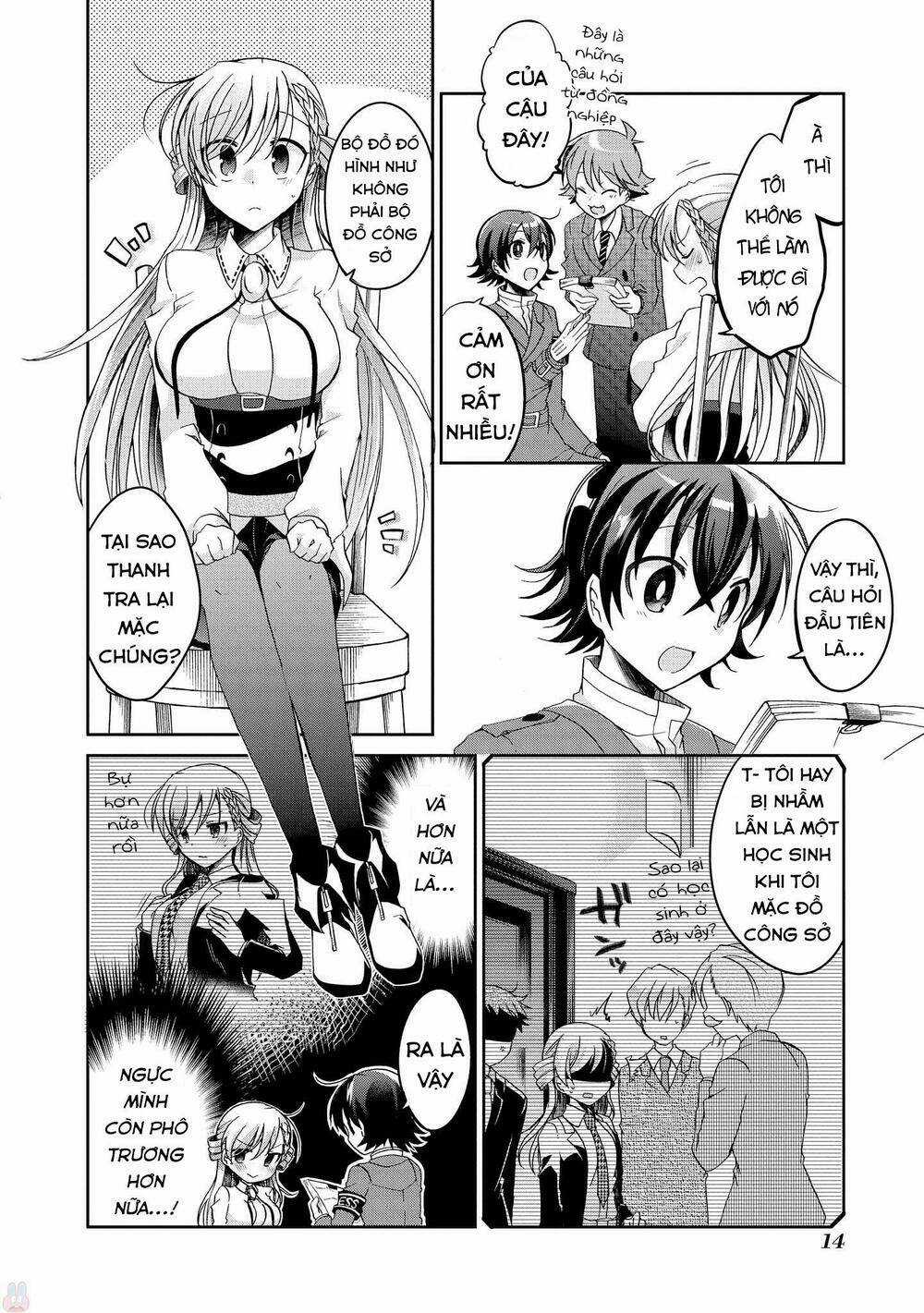 Rinna Keibu Wa Kokyuu Ga Dekinai Chapter 11 trang 15