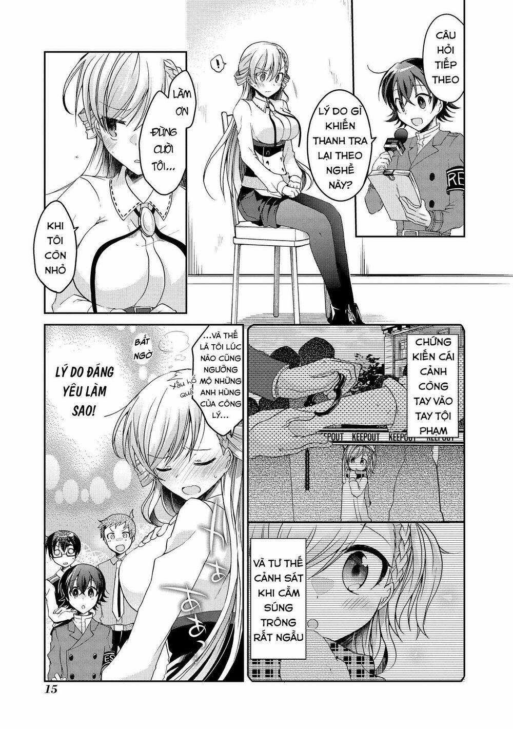 Rinna Keibu Wa Kokyuu Ga Dekinai Chapter 11 trang 16
