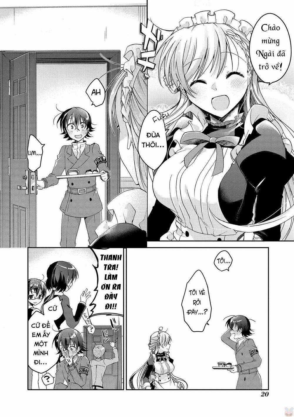 Rinna Keibu Wa Kokyuu Ga Dekinai Chapter 11 trang 21