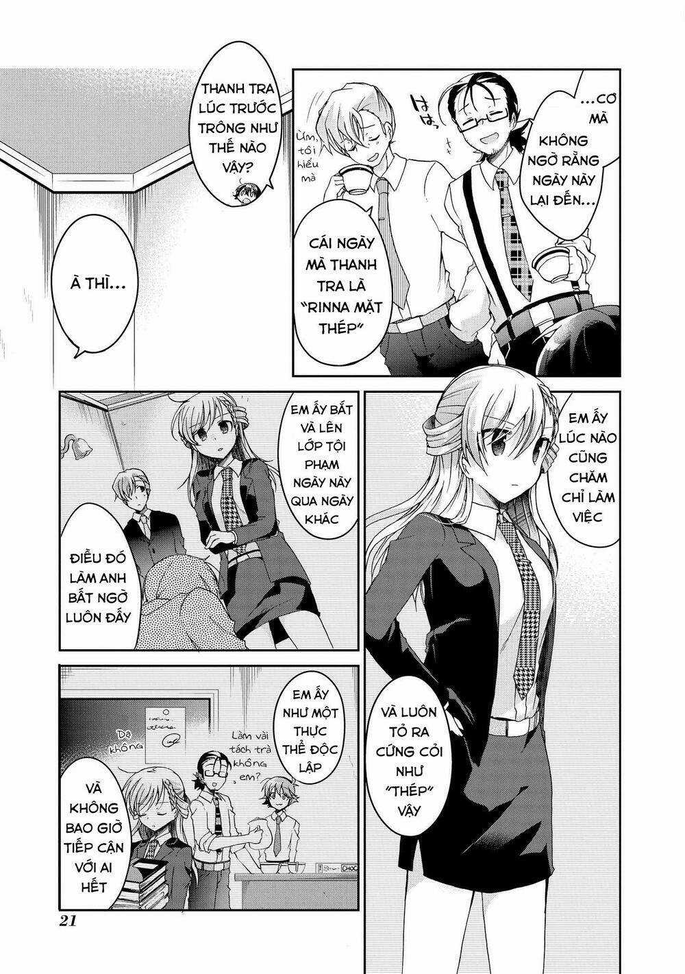 Rinna Keibu Wa Kokyuu Ga Dekinai Chapter 11 trang 22