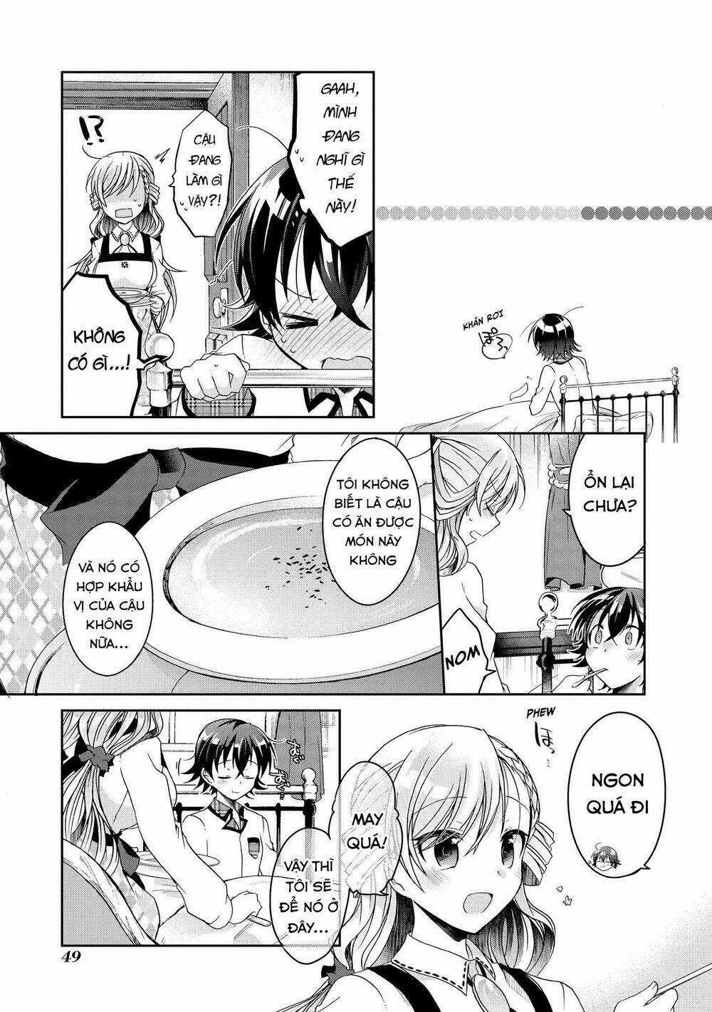 Rinna Keibu Wa Kokyuu Ga Dekinai Chapter 12 trang 12