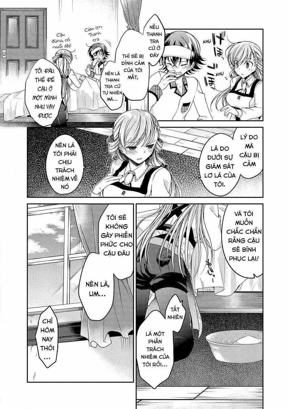 Rinna Keibu Wa Kokyuu Ga Dekinai Chapter 12 trang 9