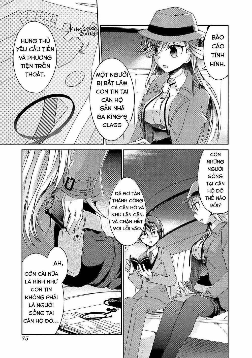 Rinna Keibu Wa Kokyuu Ga Dekinai Chapter 3 trang 8