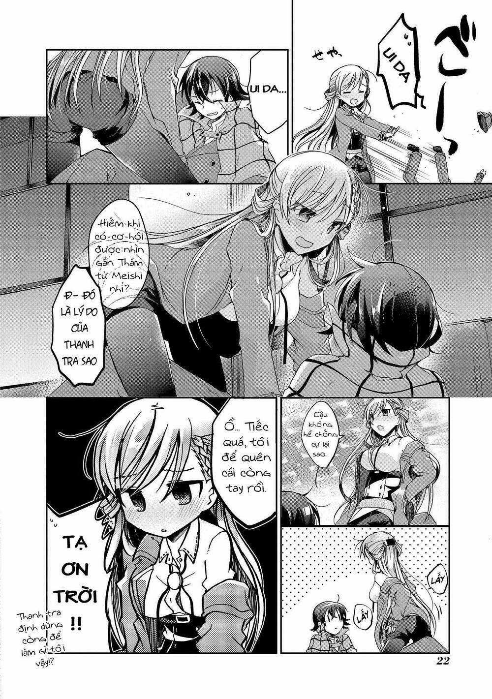 Rinna Keibu Wa Kokyuu Ga Dekinai Chapter 6 trang 21
