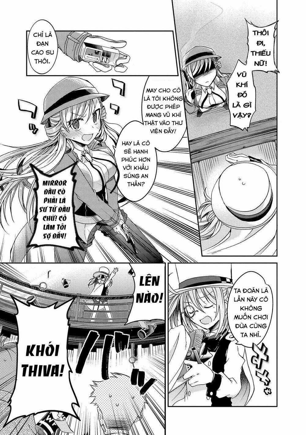 Rinna Keibu Wa Kokyuu Ga Dekinai Chapter 7 trang 16