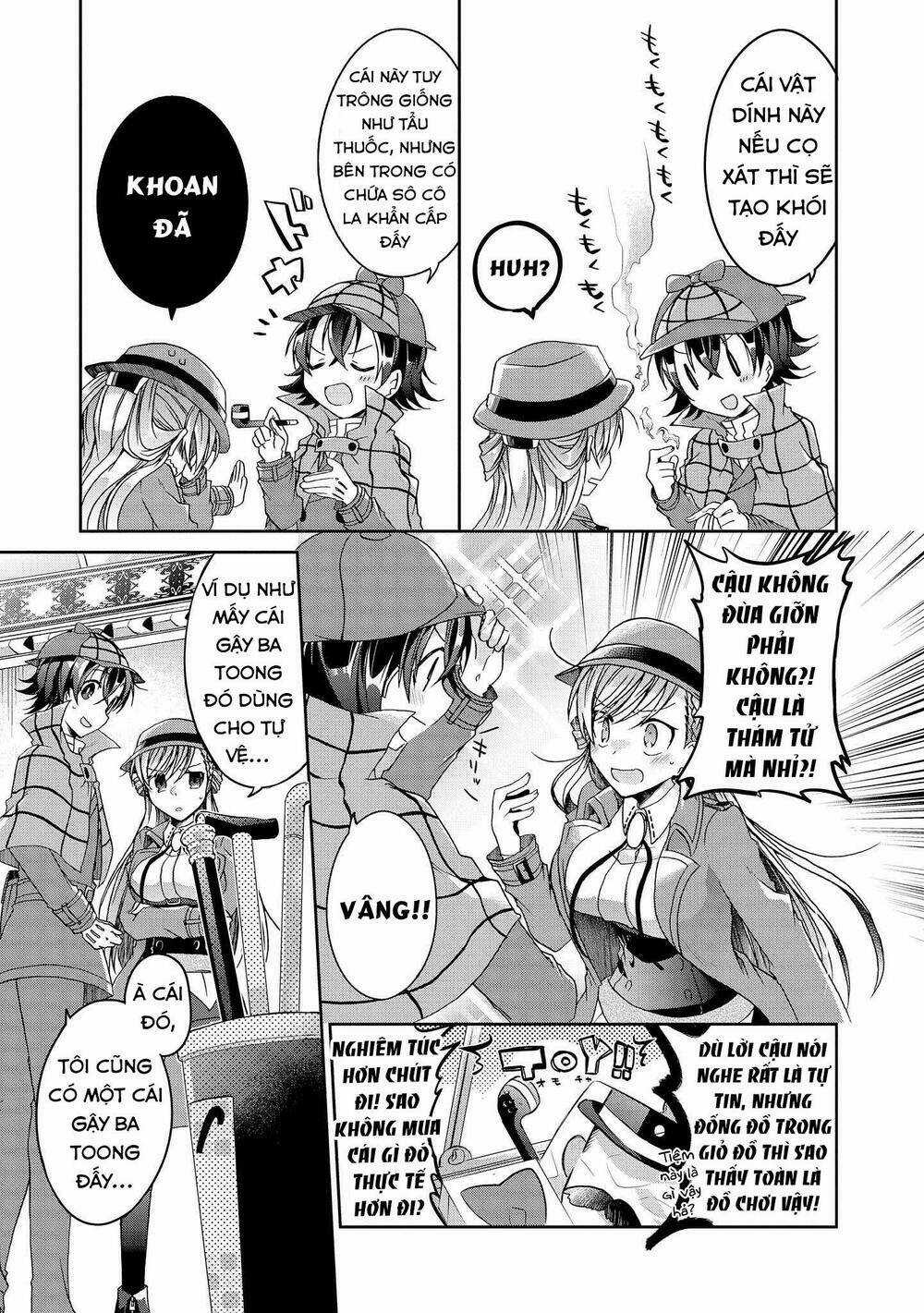 Rinna Keibu Wa Kokyuu Ga Dekinai Chapter 8 trang 10