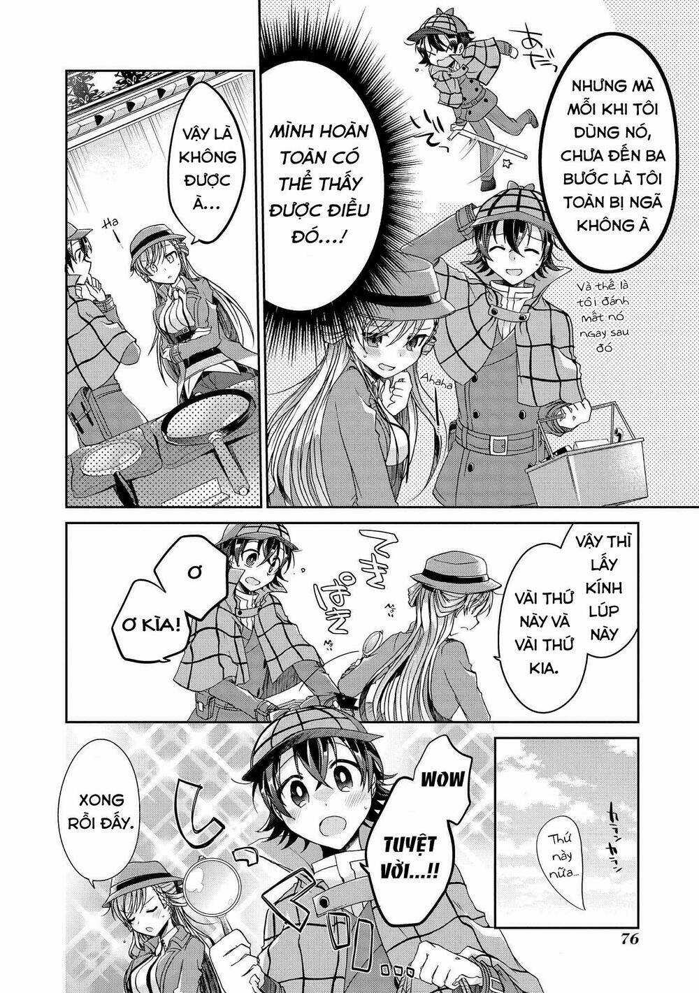 Rinna Keibu Wa Kokyuu Ga Dekinai Chapter 8 trang 11