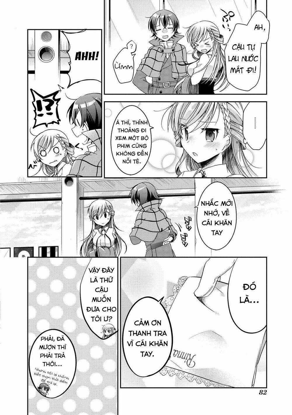 Rinna Keibu Wa Kokyuu Ga Dekinai Chapter 8 trang 17