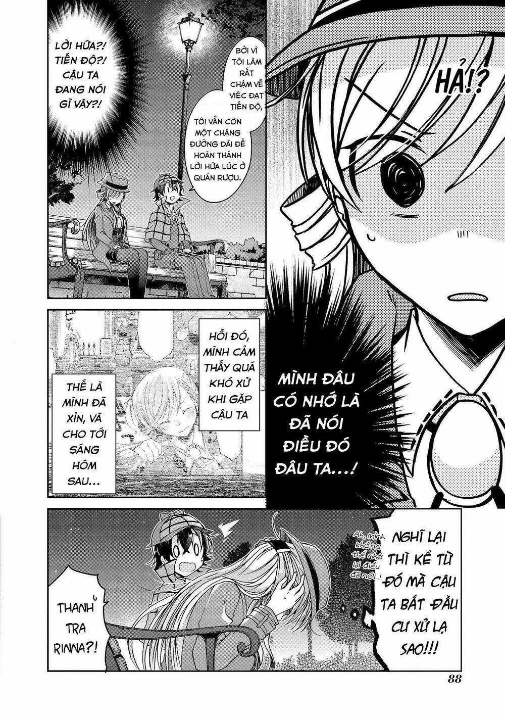 Rinna Keibu Wa Kokyuu Ga Dekinai Chapter 8 trang 23