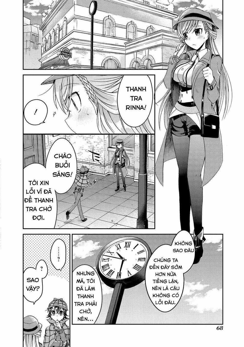 Rinna Keibu Wa Kokyuu Ga Dekinai Chapter 8 trang 3