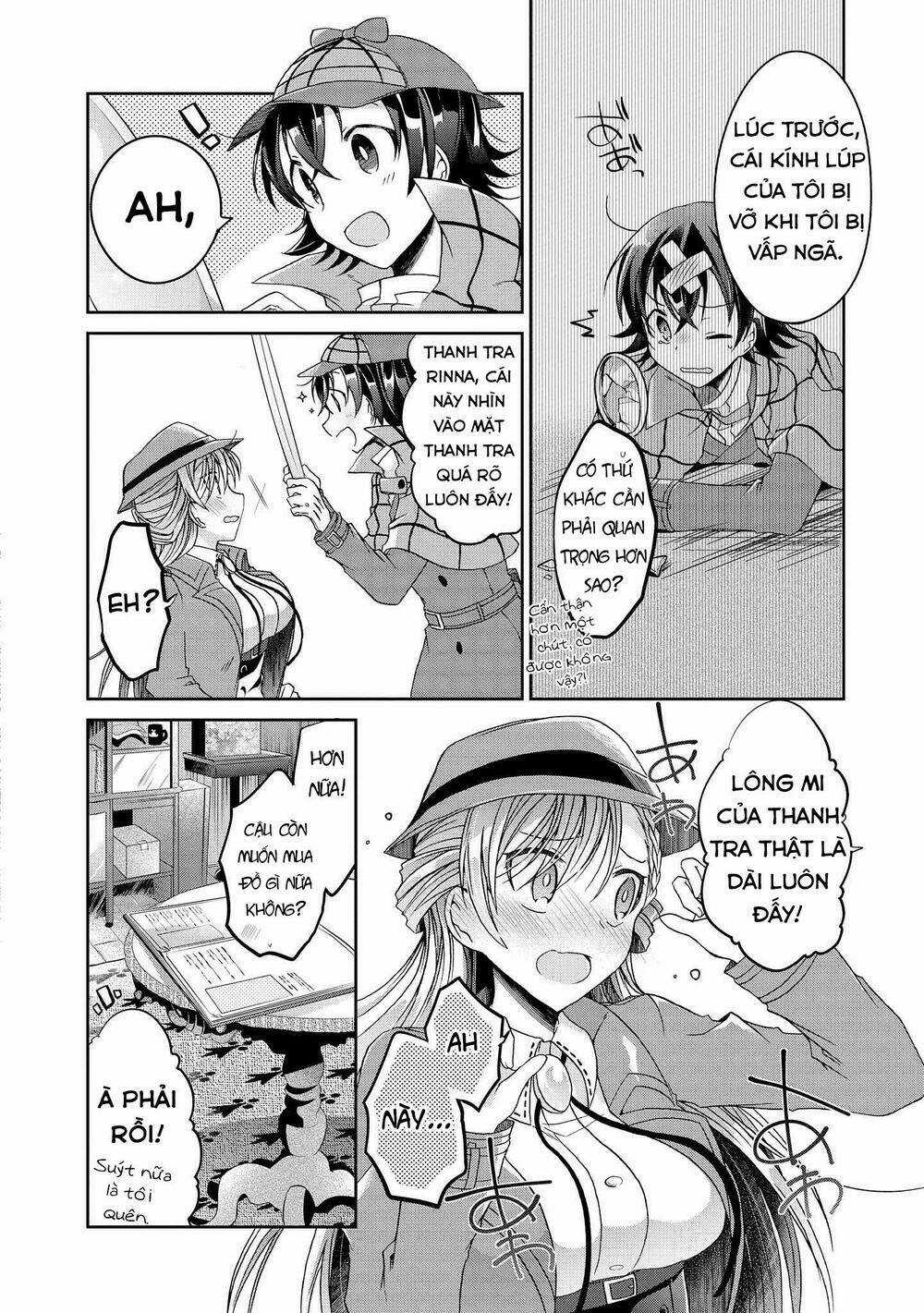 Rinna Keibu Wa Kokyuu Ga Dekinai Chapter 8 trang 9