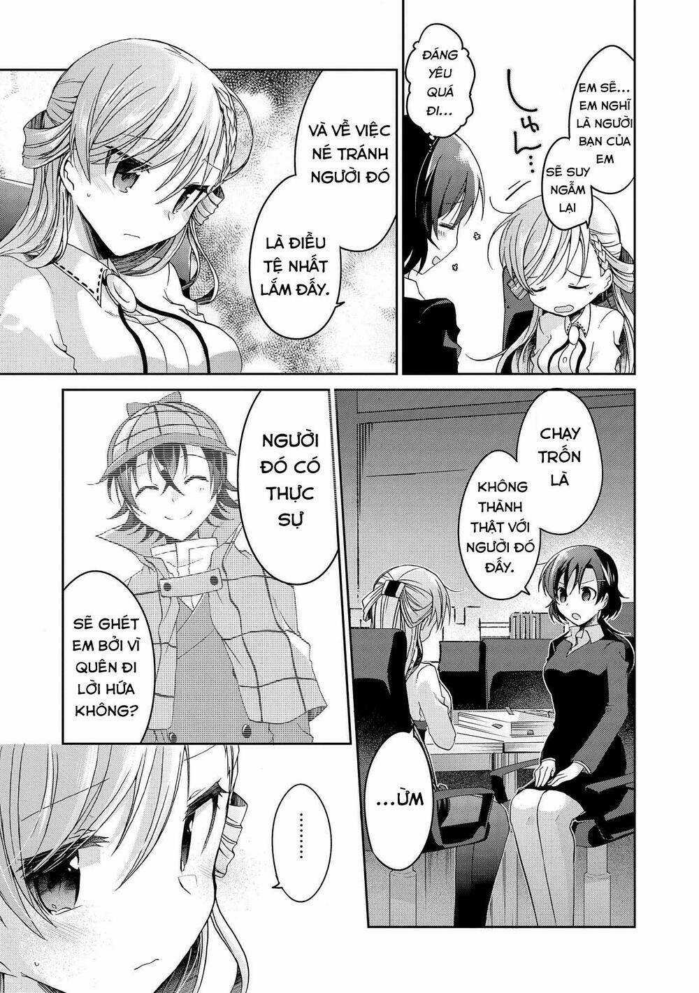 Rinna Keibu Wa Kokyuu Ga Dekinai Chapter 9 trang 16
