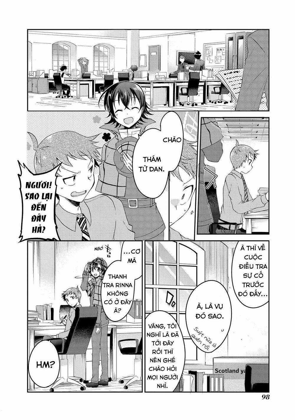 Rinna Keibu Wa Kokyuu Ga Dekinai Chapter 9 trang 3