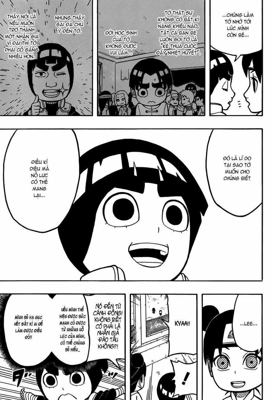 Rock Lee's Springtime Of Youth Chapter 12.5 trang 5