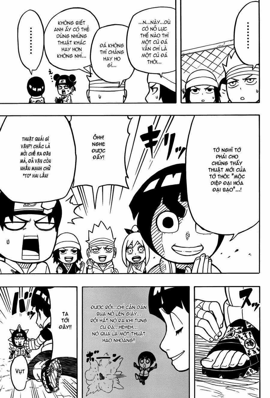 Rock Lee's Springtime Of Youth Chapter 12.5 trang 7