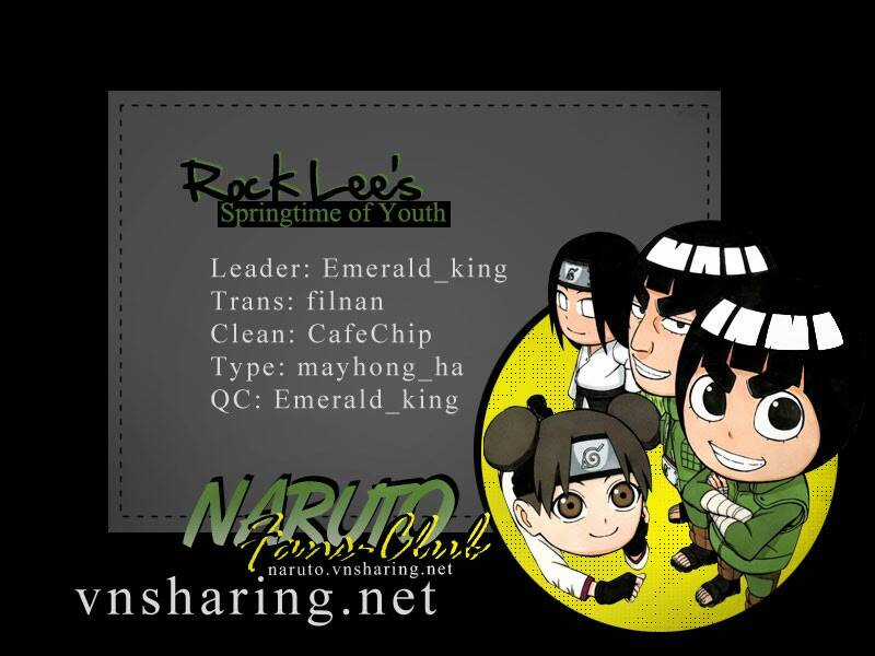 Rock Lee's Springtime Of Youth Chapter 24 trang 26