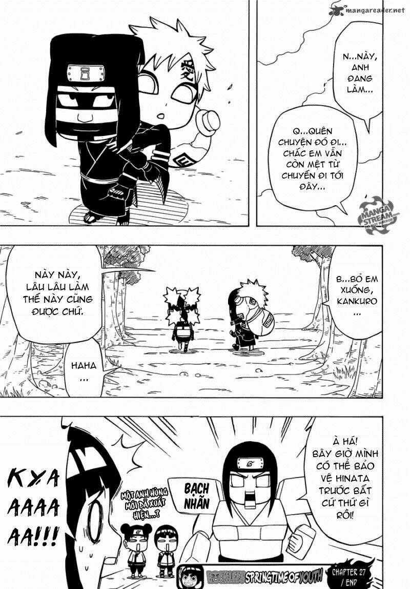 Rock Lee's Springtime Of Youth Chapter 26 trang 26