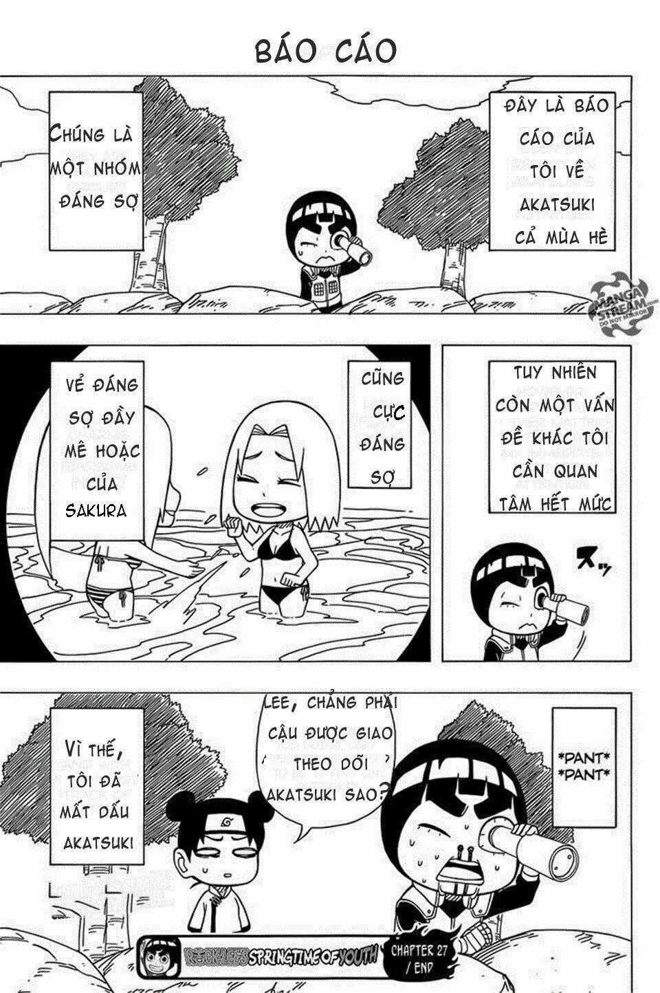 Rock Lee's Springtime Of Youth Chapter 27 trang 28