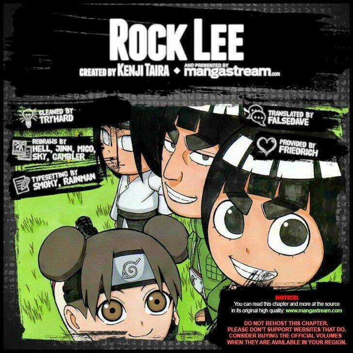 Rock Lee's Springtime Of Youth Chapter 27 trang 3