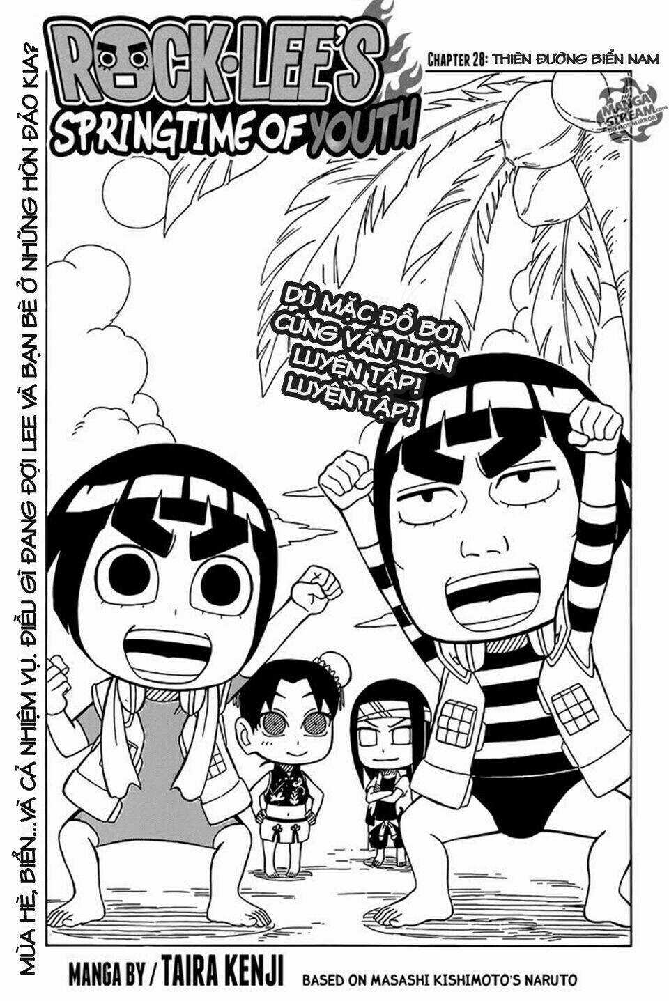 Rock Lee's Springtime Of Youth Chapter 28 trang 2