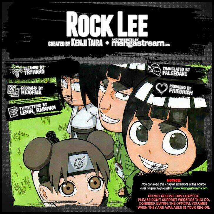 Rock Lee's Springtime Of Youth Chapter 28 trang 3