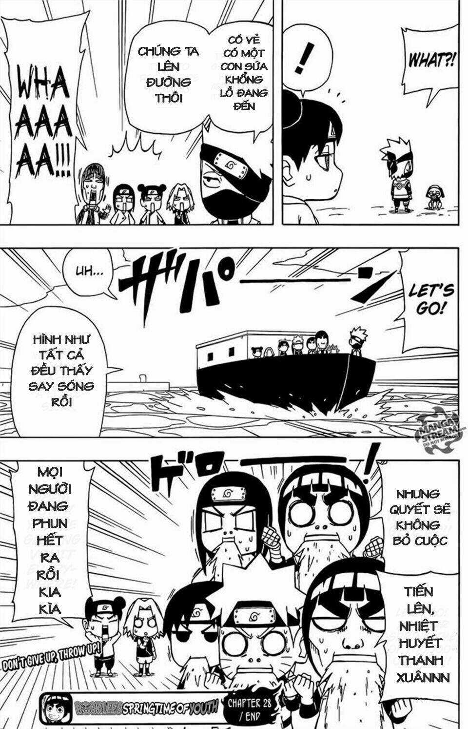 Rock Lee's Springtime Of Youth Chapter 28 trang 30
