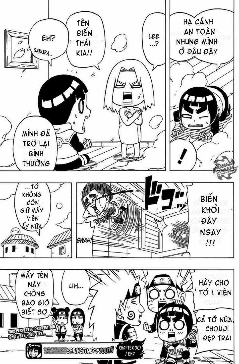 Rock Lee's Springtime Of Youth Chapter 30 trang 27