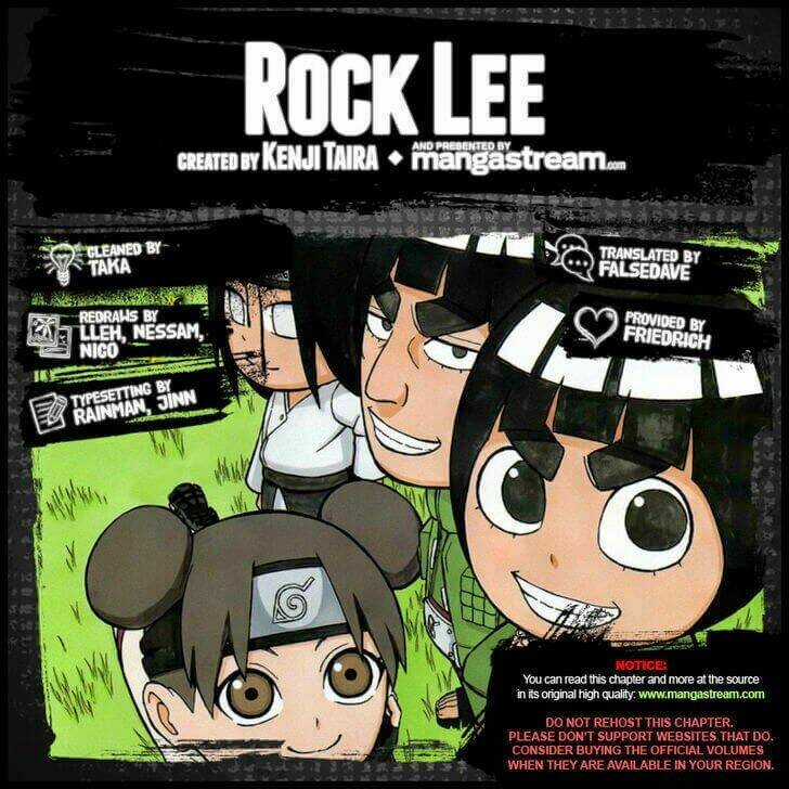 Rock Lee's Springtime Of Youth Chapter 36 trang 2